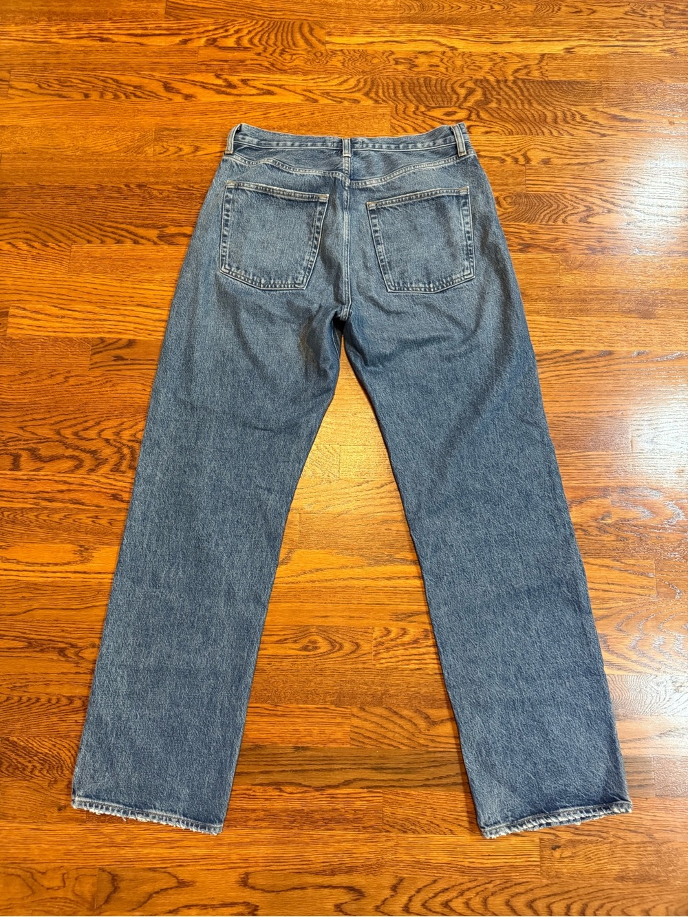 Agolde Kelly Medium Wash Button Fly Women’s 29 Denim Pant Jeans